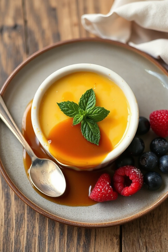caramelized sugar creme caramel