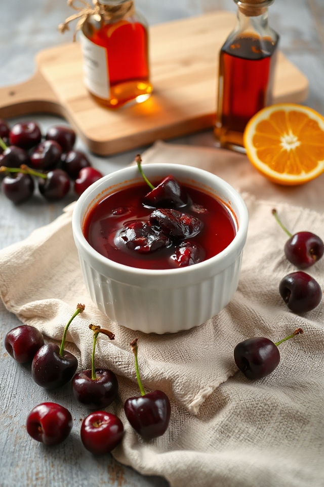 cherry brandy orange sauce