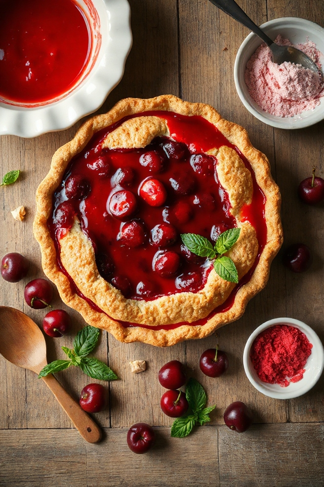 cherry kool aid pie instructions