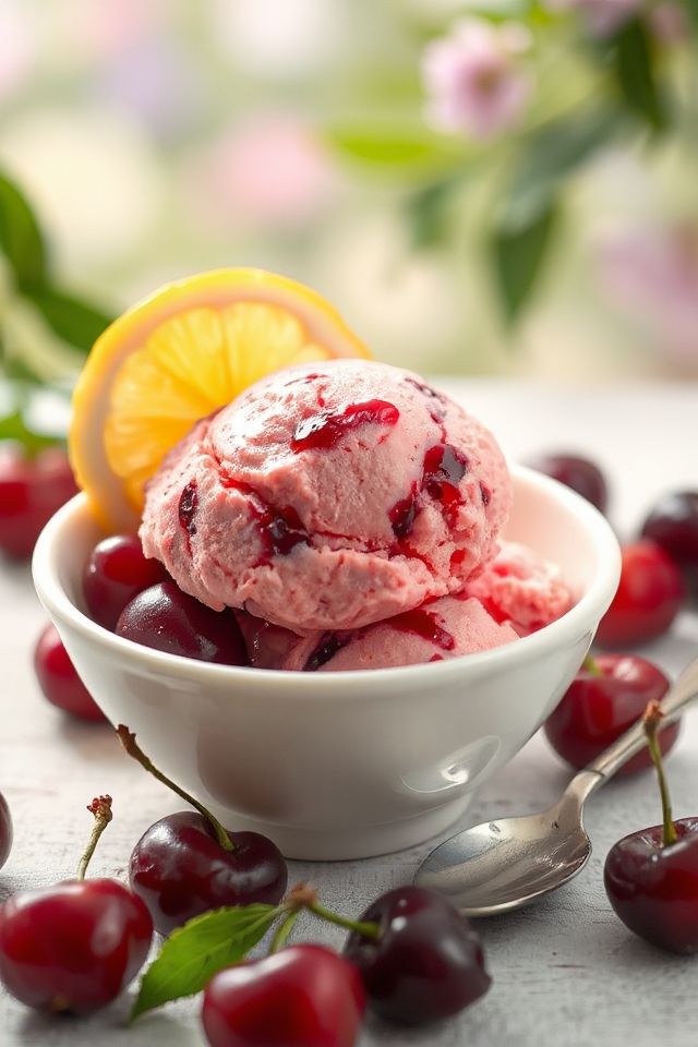 cherry sherbet summer delight