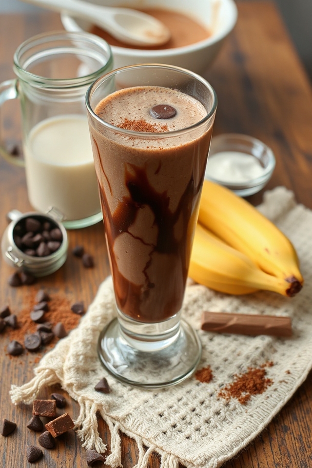chocolate banana shake recipe
