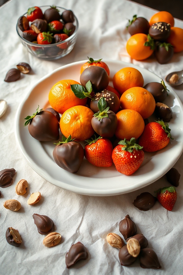 chocolate dipped fruit treats