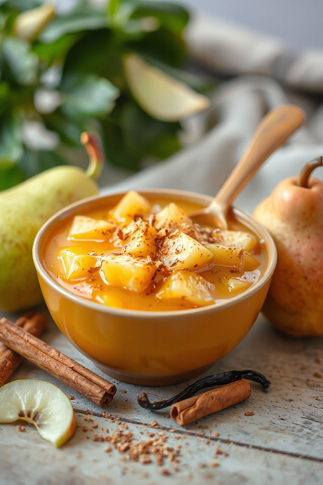 chunky pear sauce recipe