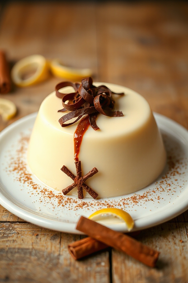 cinnamon lemon blancmange recipe