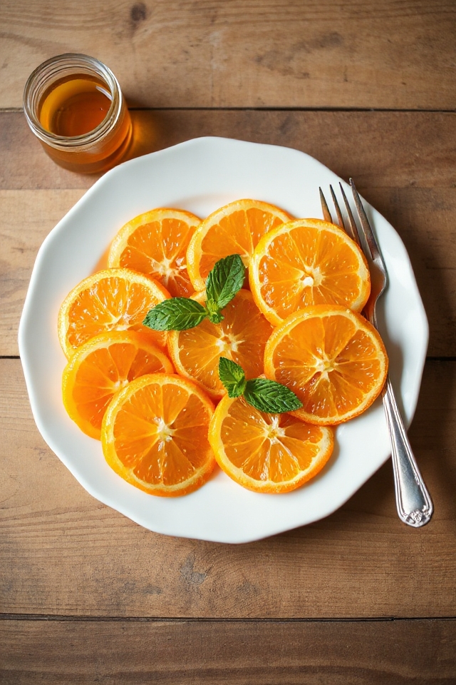 citrusy orange slice recipe