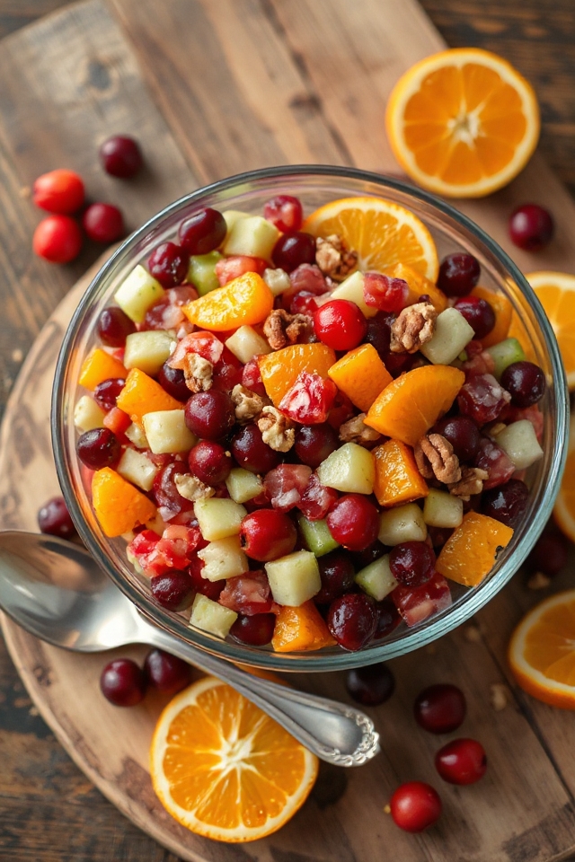 cranberry apple orange salad
