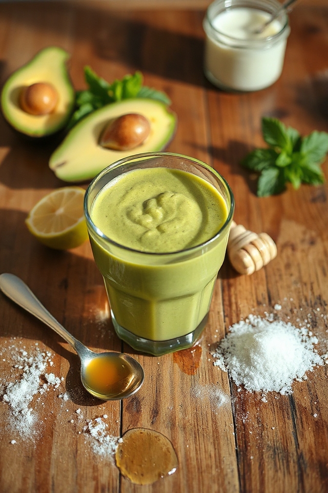 creamy avocado smoothie recipe