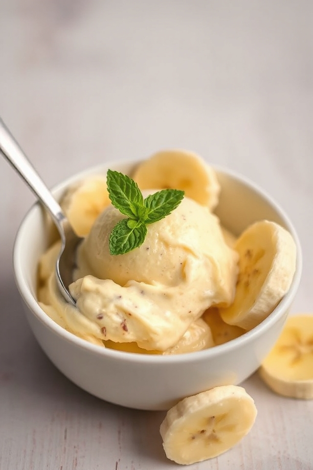 creamy banana gelato recipe