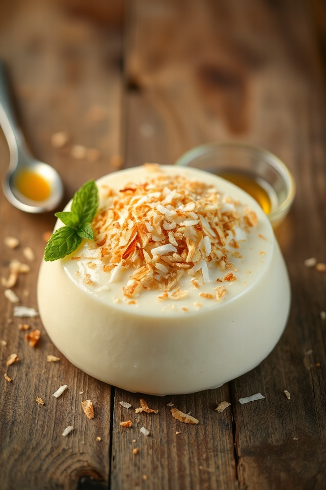 creamy coconut pudding recipe