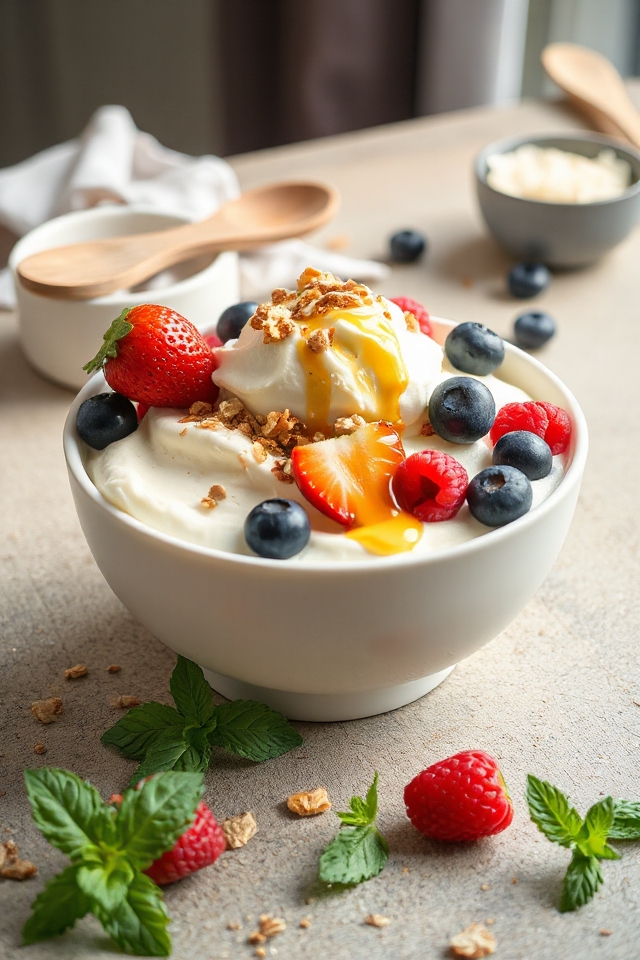 creamy frozen yogurt recipe