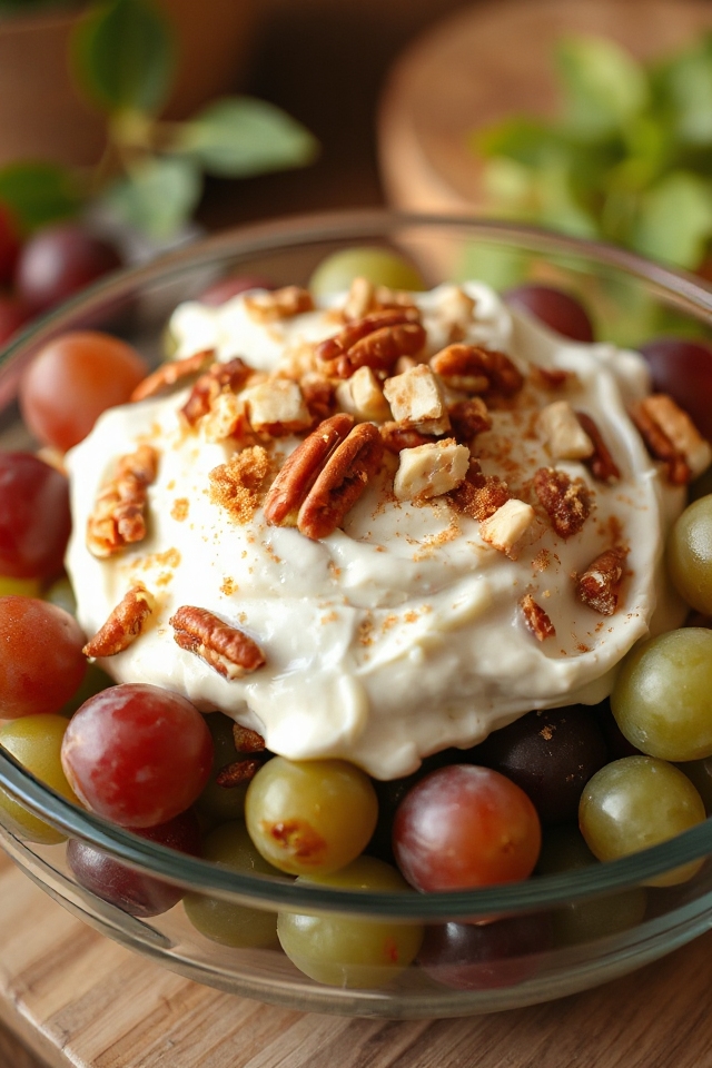 creamy grape salad recipe