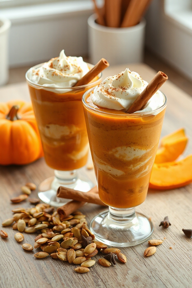 delicious pumpkin spice parfait