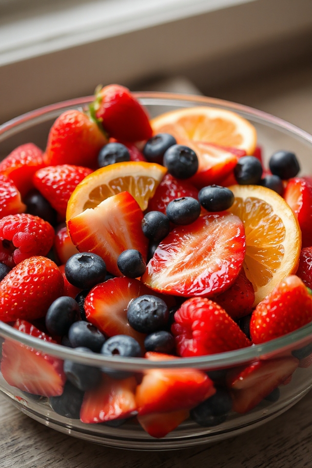 delightful cranberry berry salad