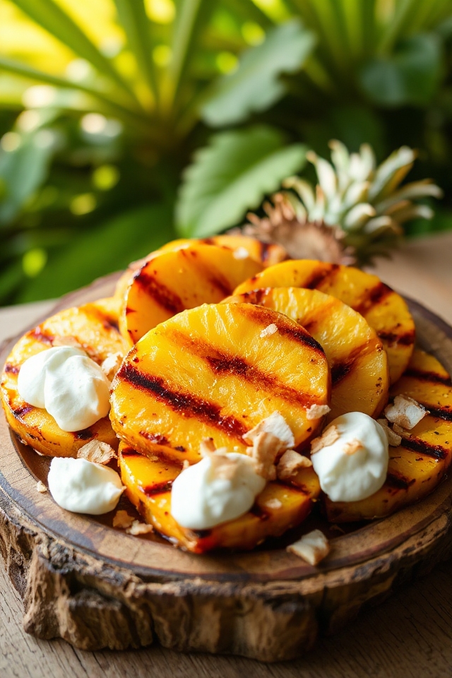 grill pineapple enjoy flavors