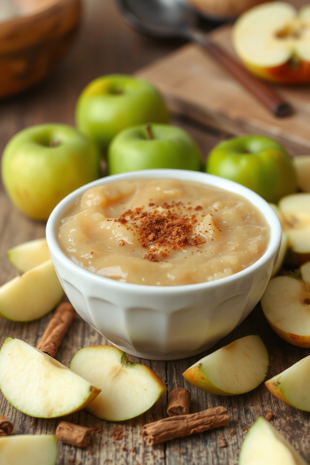 homemade applesauce from scratch