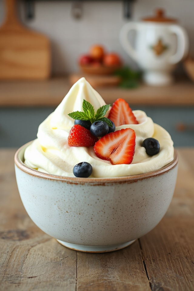 homemade frozen yogurt recipe