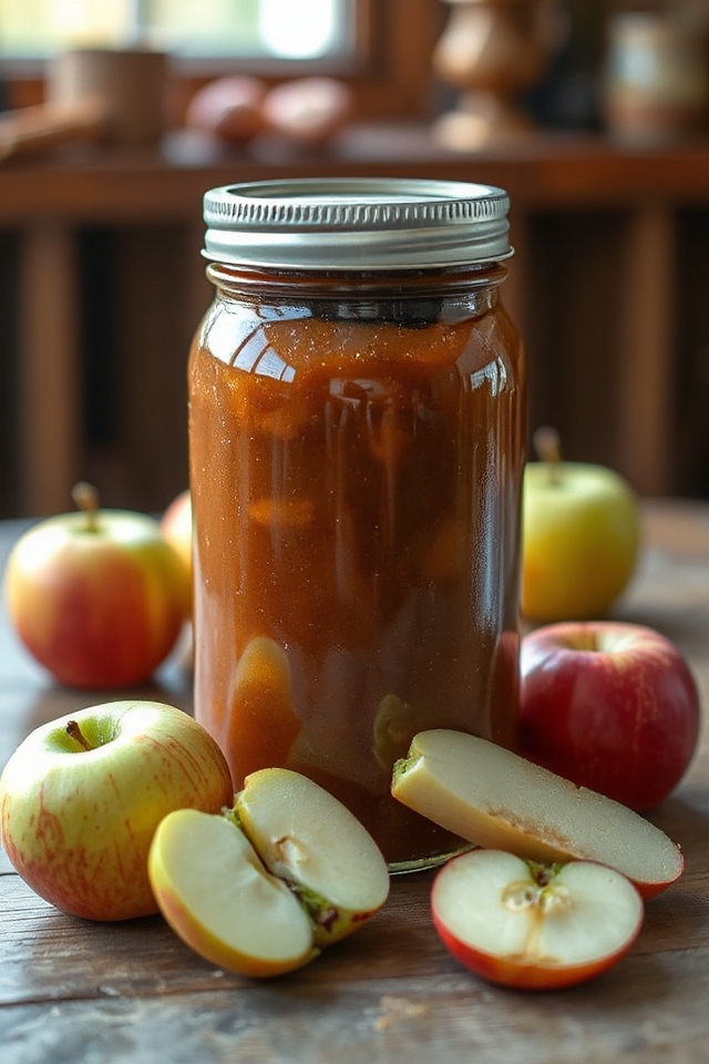 homemade granny smith apple butter