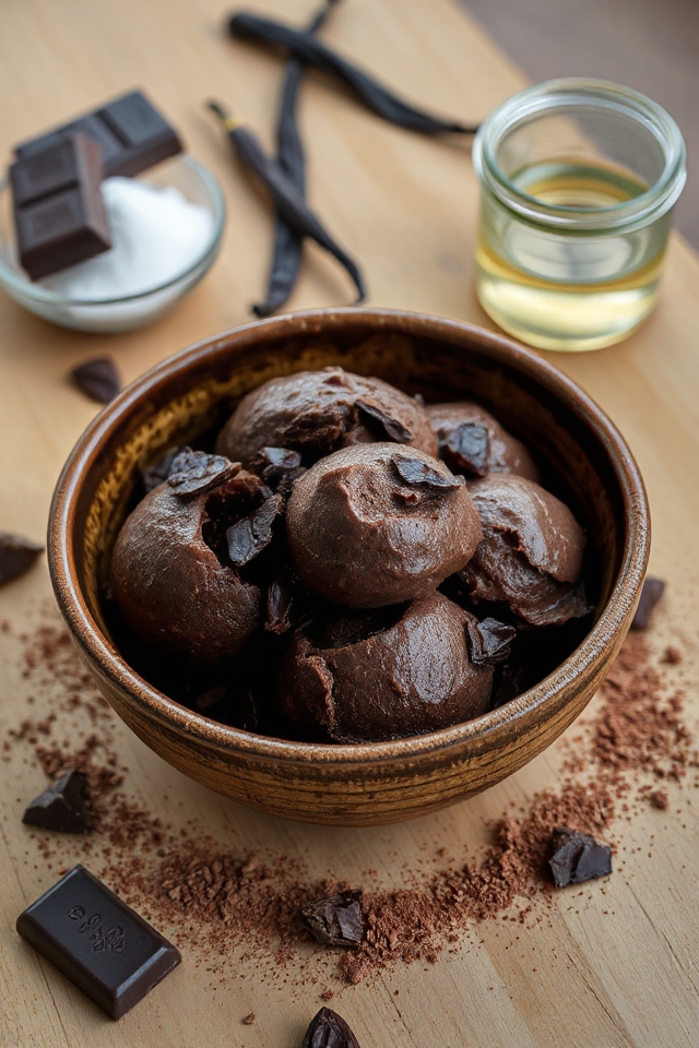 indulgent chocolate frozen dessert