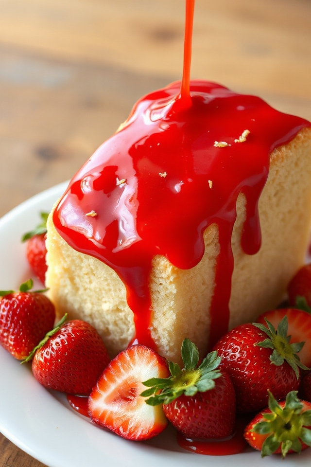 lemon strawberry glaze recipe