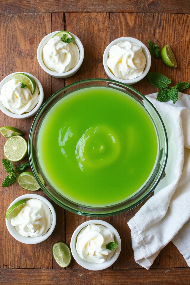 lime jell o dessert recipe
