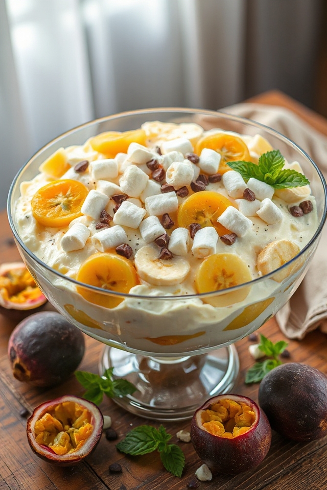 passion fruit tropical dessert recipe