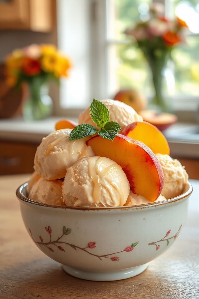peach gelato preparation steps