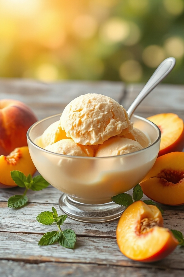 peach lemonade sherbet recipe