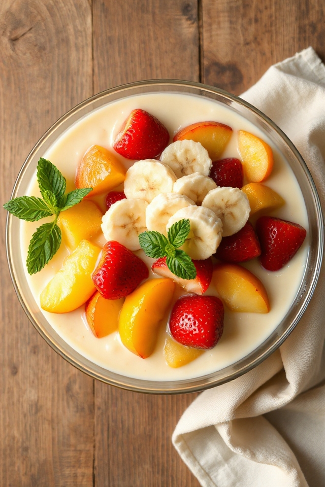 peach pineapple dessert recipe