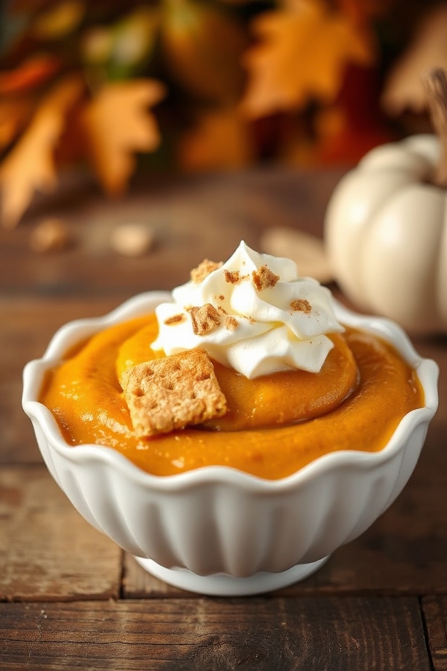 pumpkin pie pudding recipe