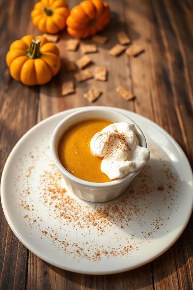 pumpkin spice flavored dessert