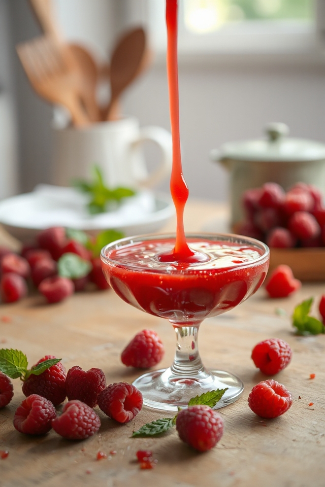 raspberry coulis preparation guide