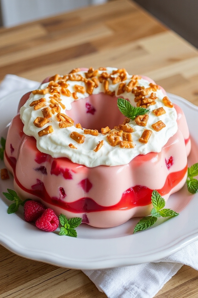 raspberry jell o salad recipe