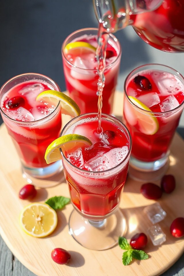 raspberry sherbet cranberry recipe