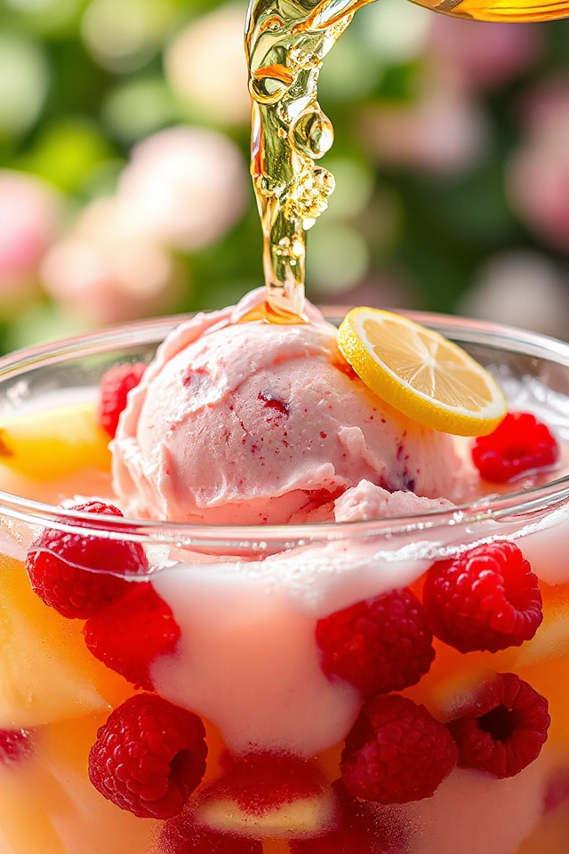 raspberry sherbet punch recipe