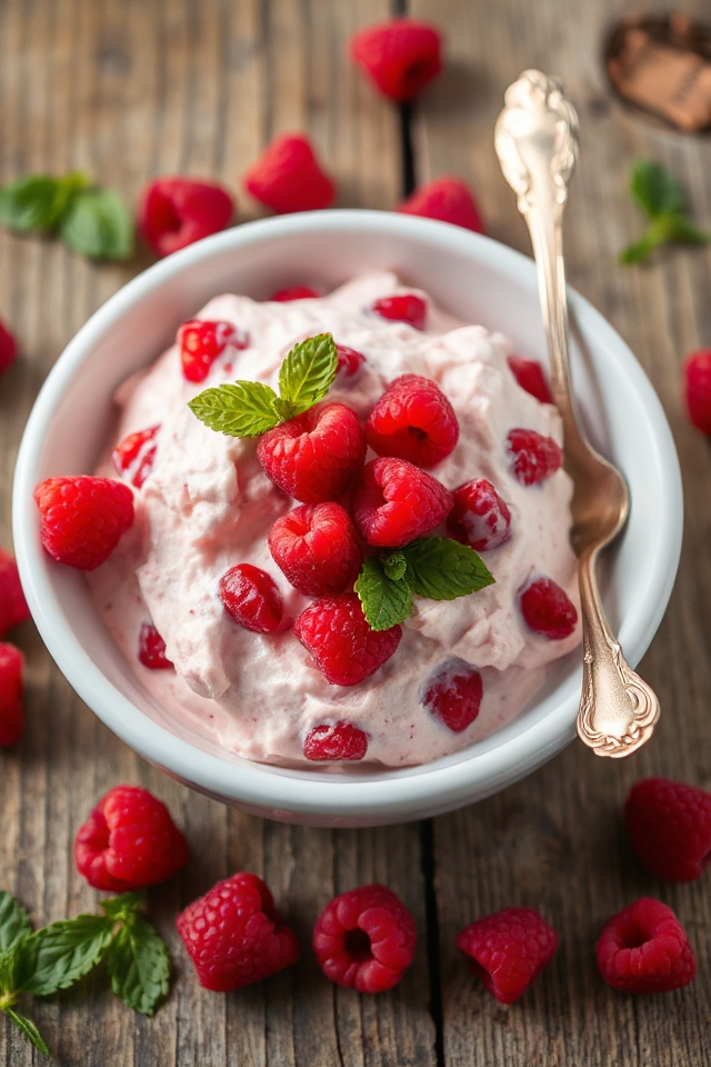raspberry yogurt dessert recipe