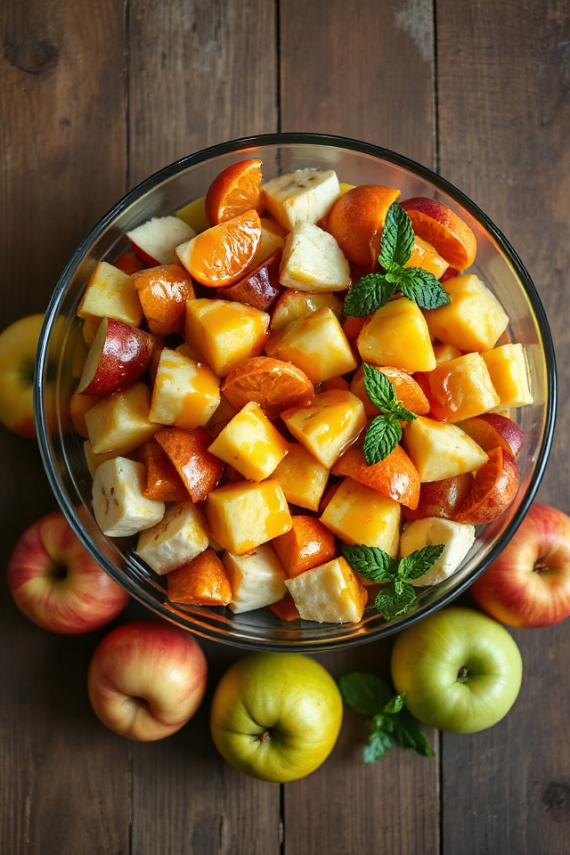 refreshing tropical fruit salad