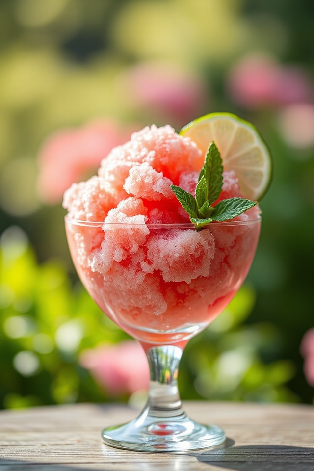 spicy watermelon granita recipe