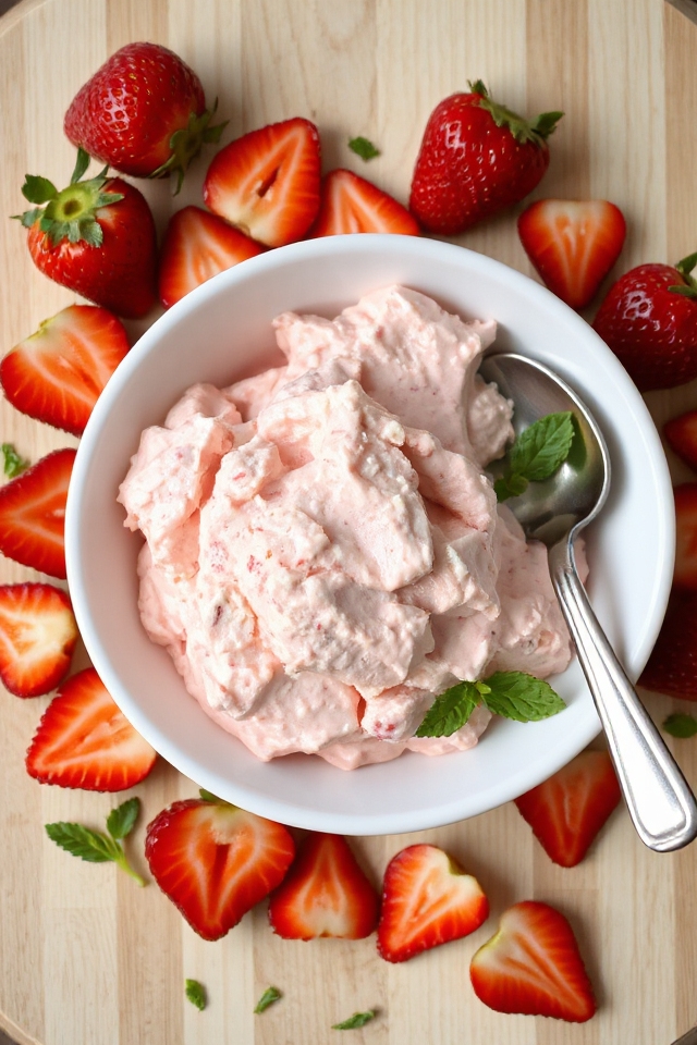 strawberry cottage cheese delight