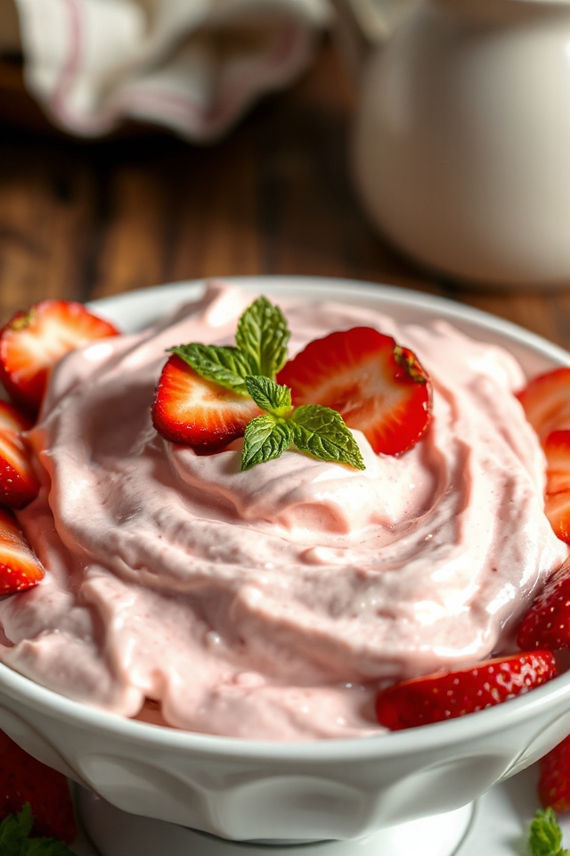 strawberry delight cottage cheese