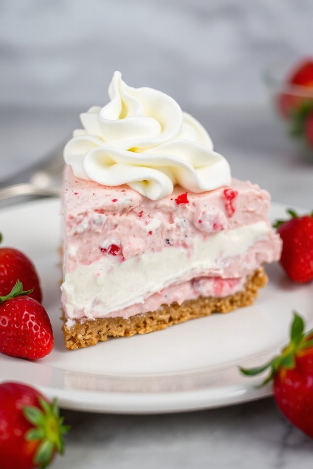strawberry fluff dessert recipe