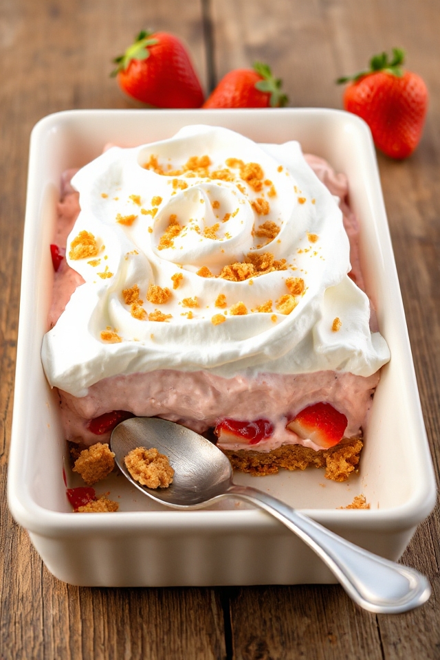 strawberry jell o fluff recipe