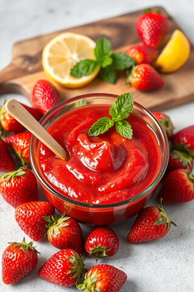 strawberry puree preparation guide