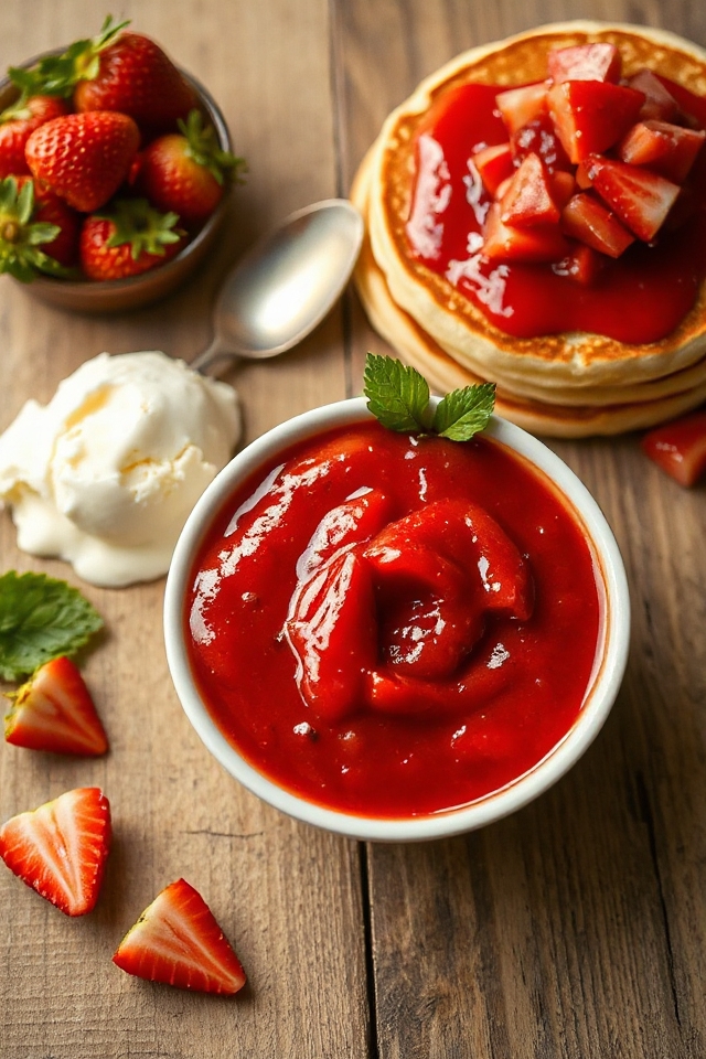 strawberry rhubarb sauce recipe