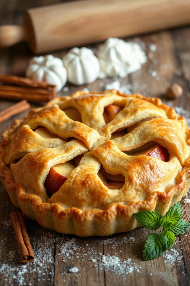 sugar free apple pie
