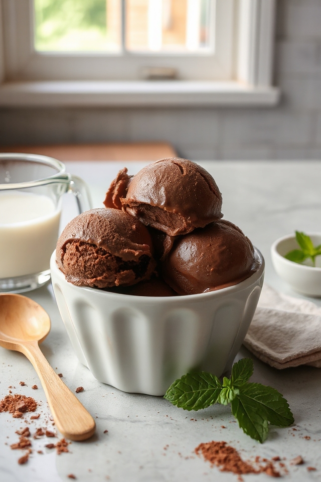 sugar free chocolate ice cream