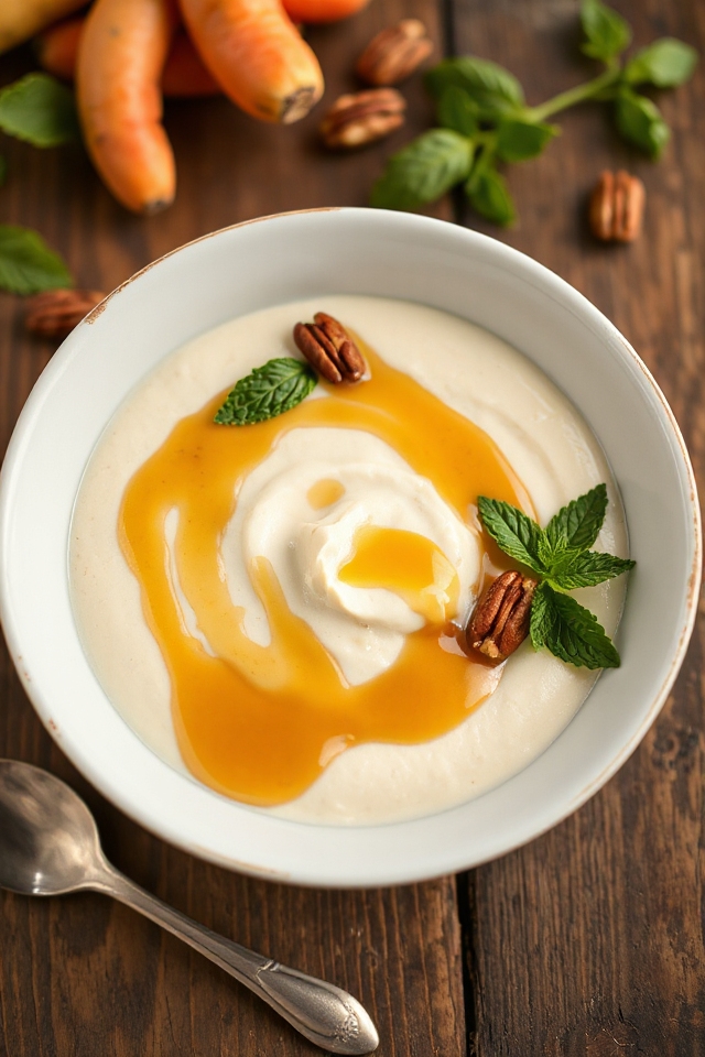 tofu pudding with maple