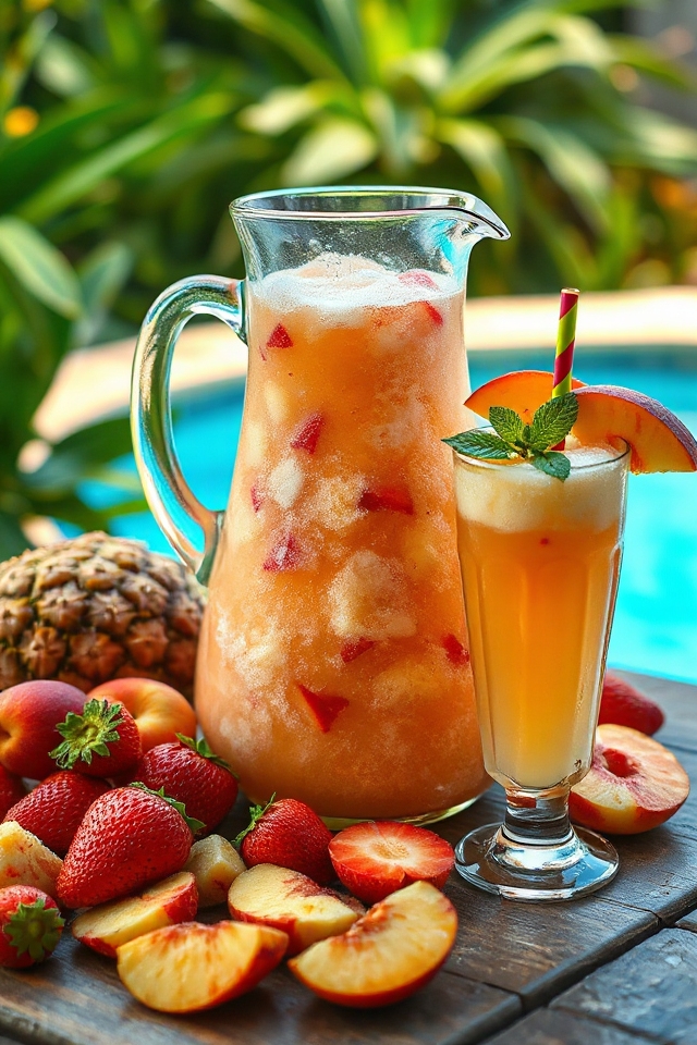 tropical peach slush recipe