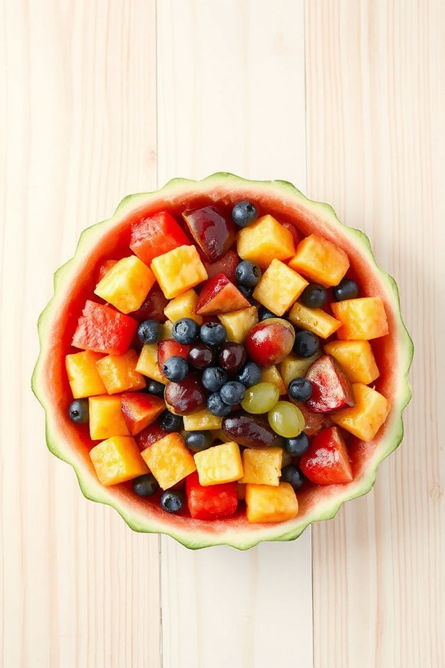 vibrant fruit salad creation
